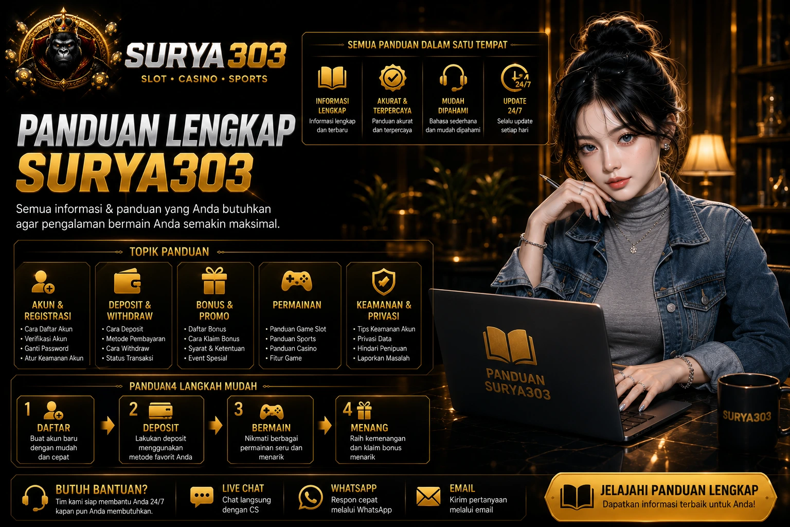 Panduan dan Referensi SURYA303